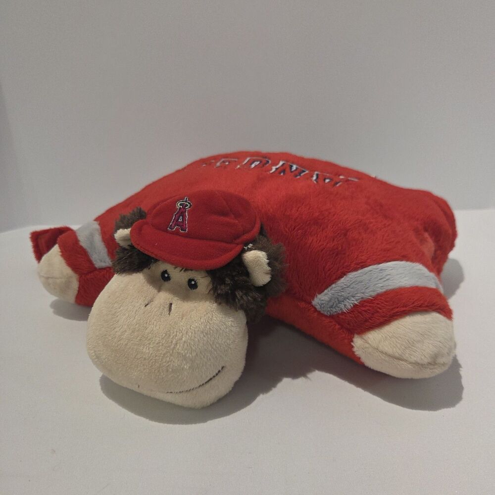 My Pillow Pet Los Angeles Angels MLB Monkey Pillow Plush